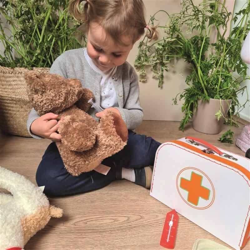 Kids Doctor Play Set with Functional Stethoscope, Thermometer & Medical Tools - Pretend Play Toy for Toddlers & Preschoolers (Hospital Role Play, Birthday Gift)