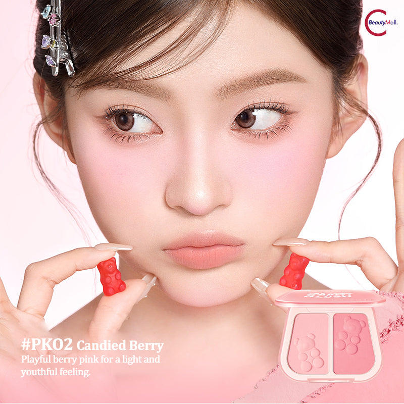 FOCALLURE Dual Color Cream Blush - Long Lasting & Blendable Cheek Makeup for Natural Flush - Perfect for Everyday Wear & Special Occasions