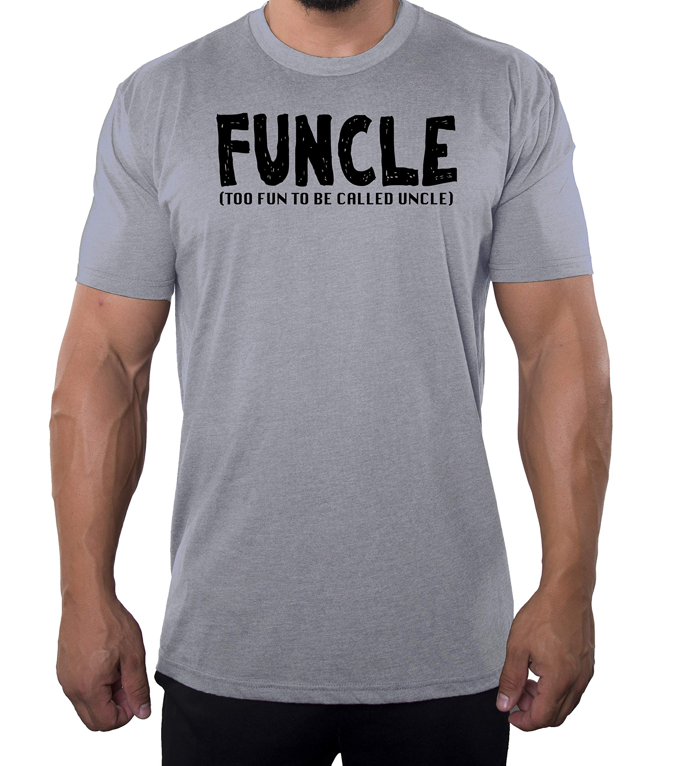Funny Family Reunion T-Shirt for Men - 'Too Fun to Be Called Uncle' Graphic Tee - Perfect for Family Gatherings, BBQ Parties & Casual Wear