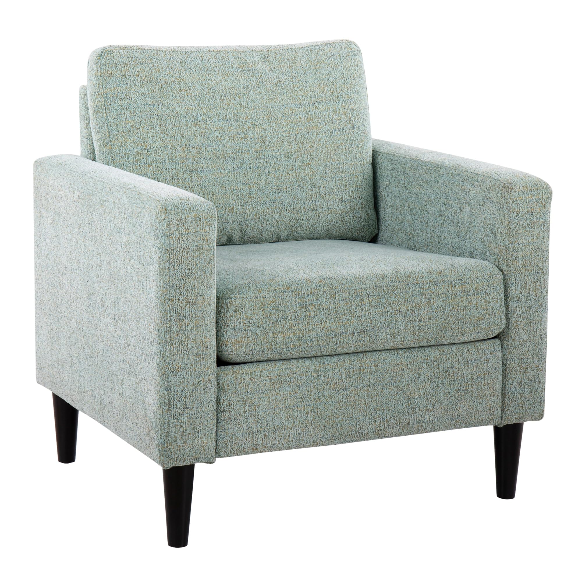 LumiSource Wendy Fabric Accent Chair - Modern Armchair for Living Room & Bedroom - Comfortable Contemporary Seating for Home Office, Reading Nook & Lounge Areas
