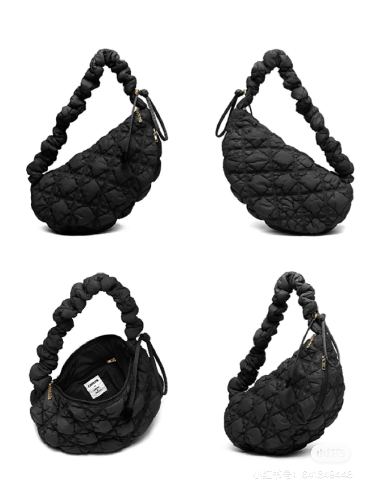 Quilted Puffer Tote Bag for Women - Winter Down Padding Shoulder Purse | Stylish Handbag for Work, Travel & Shopping