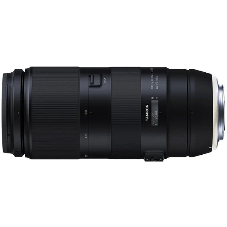 Tamron 100-400mm f/4.5-6.3 Di VC USD Telephoto Zoom Lens for Canon/Nikon/Sony DSLR Cameras - Perfect for Wildlife, Sports & Travel Photography