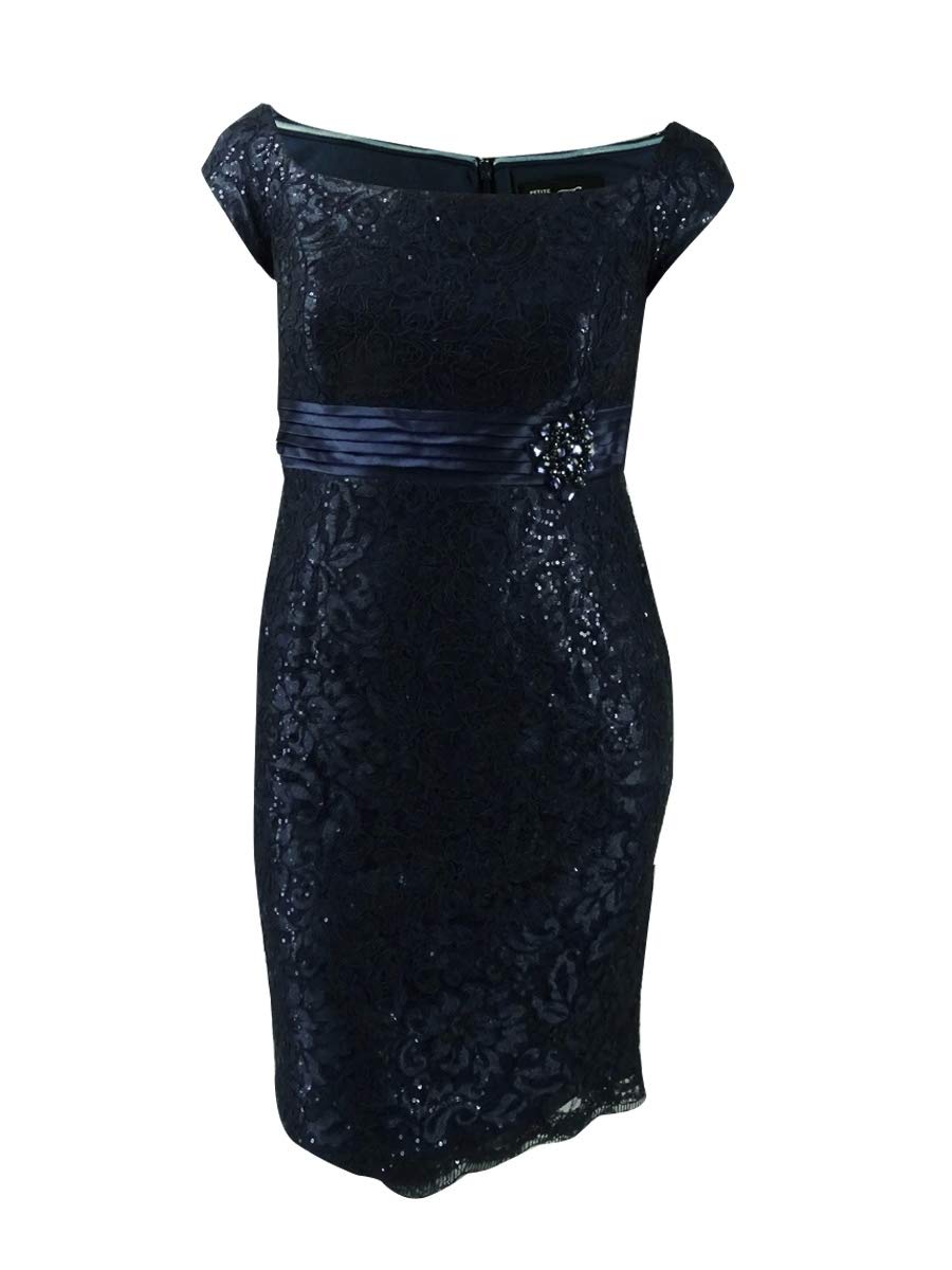 Alex Evenings Women's Sheath Dress - Elegant Formal Gown for Evening Parties, Cocktail Events & Special Occasions