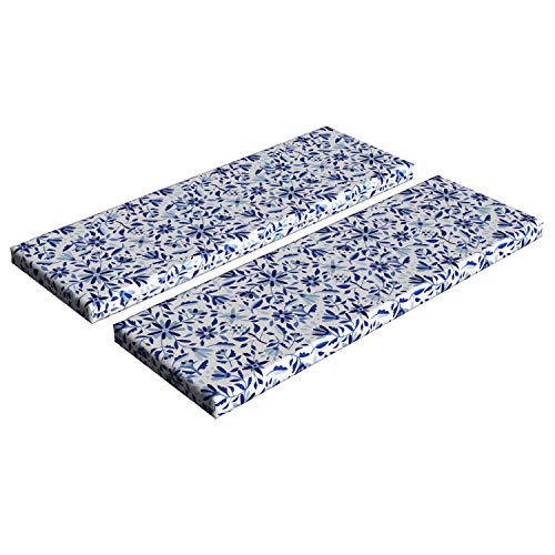 Pale Blue Navy Blue