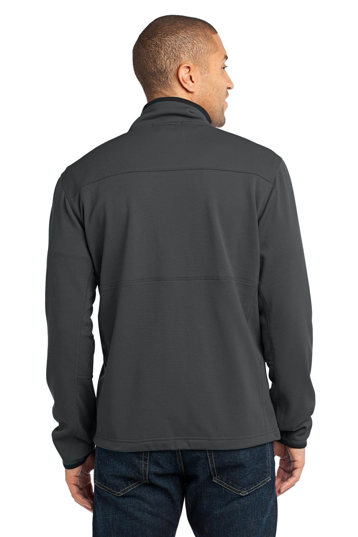 Port Authority Men's Pique Fleece Jacket - Warm & Comfortable Fleece-Lined Jacket for Men | Perfect for Outdoor Activities, Work & Casual Wear