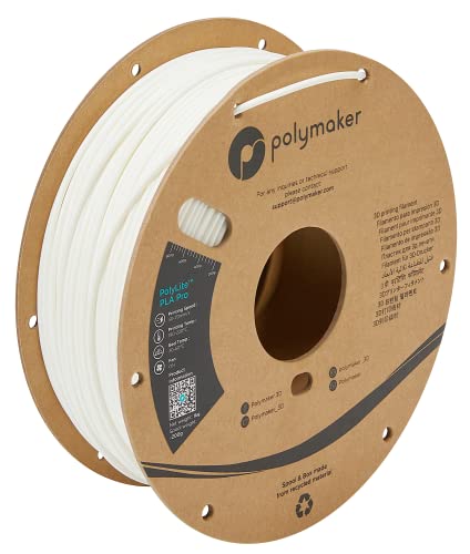 104 - 2.85mm Pla Pro White (Hex Code: #Ddd7d3)