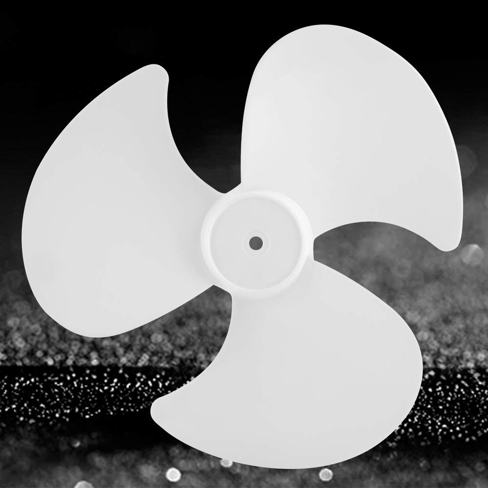 BORDSTRACT 2-Pack 12 Inch Plastic Fan Blades with 27 Diameter and 8mm Aperture - Replacement Electric Fan Accessories for Home, Office, and Workshop Cooling