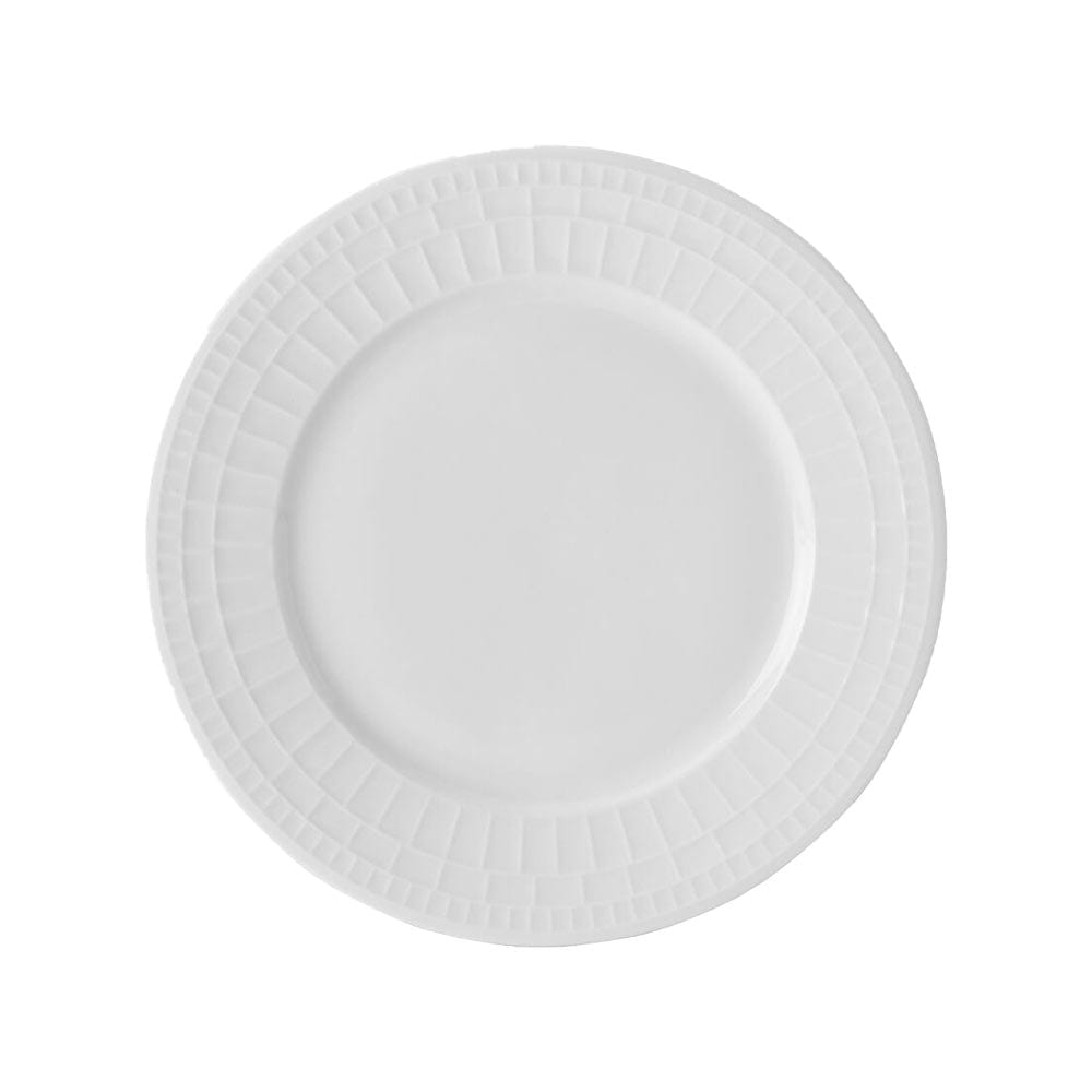 Lux 12-Piece Dinnerware Set - Porcelain Plates, Bowls & Mugs for 4 People - Elegant Tableware for Everyday Dining, Dinner Parties & Holiday Gatherings