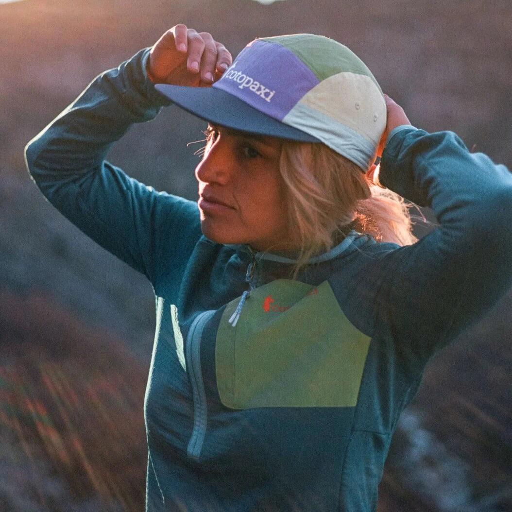 Cotopaxi Tech 5 Panel Hat - Lightweight Outdoor Cap for Hiking, Running & Travel - Sun Protection & Moisture-Wicking Performance Hat for Men & Women