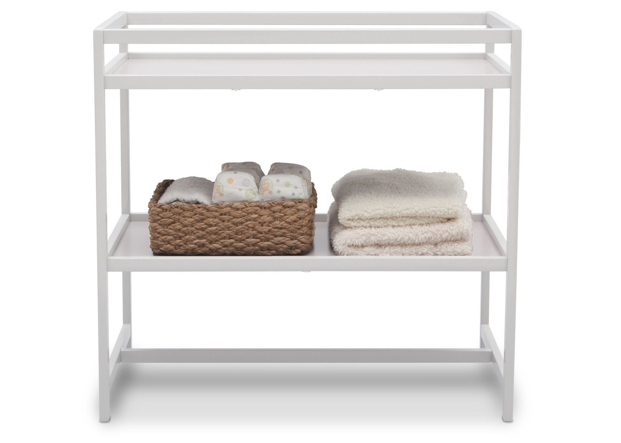 Baby Changing Table with Safety Straps & Storage - Portable Diaper Station for Nursery, Travel & On-the-Go Parenting - Perfect for Newborns & Toddlers