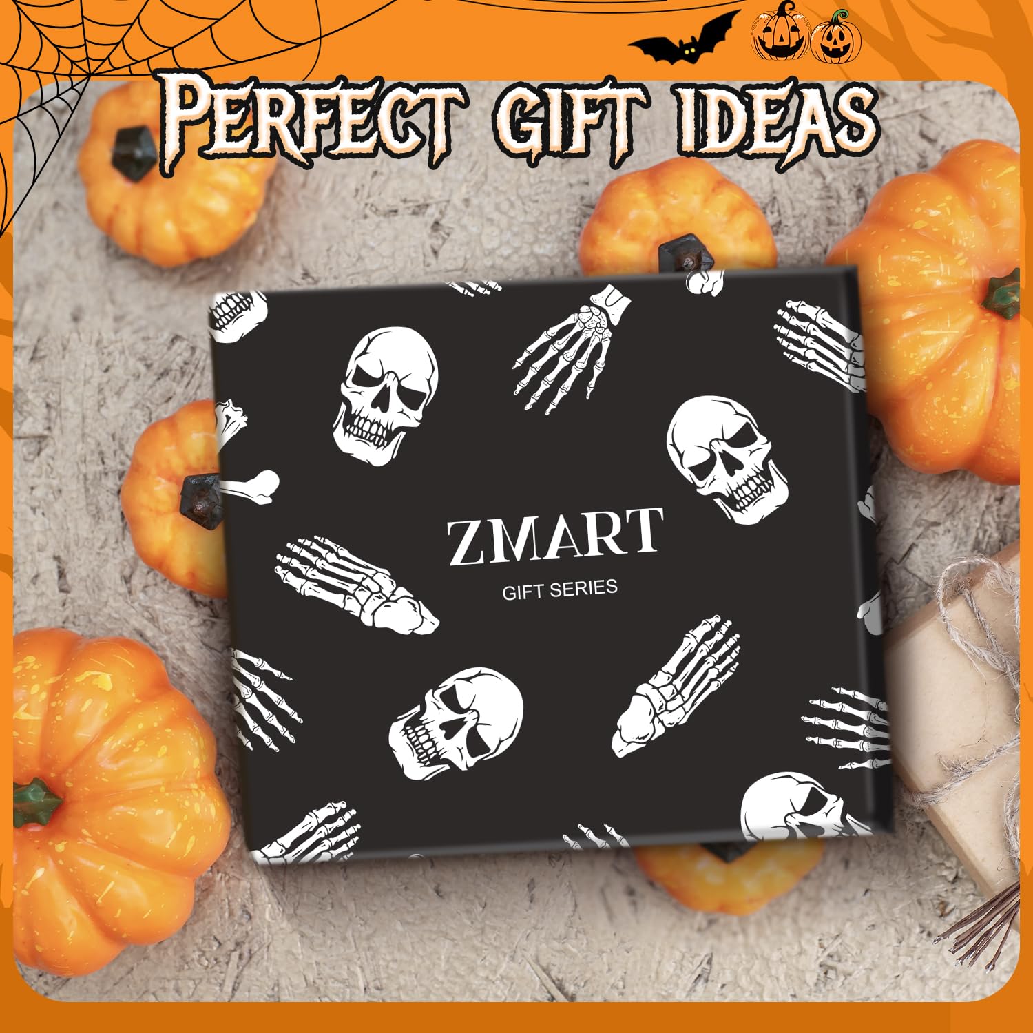 Zmart Halloween Socks for Kids, Teens & Adults - Fun Skeleton Design Gifts for Boys & Girls - Perfect for Costume Parties, Trick or Treating & Spooky Celebrations