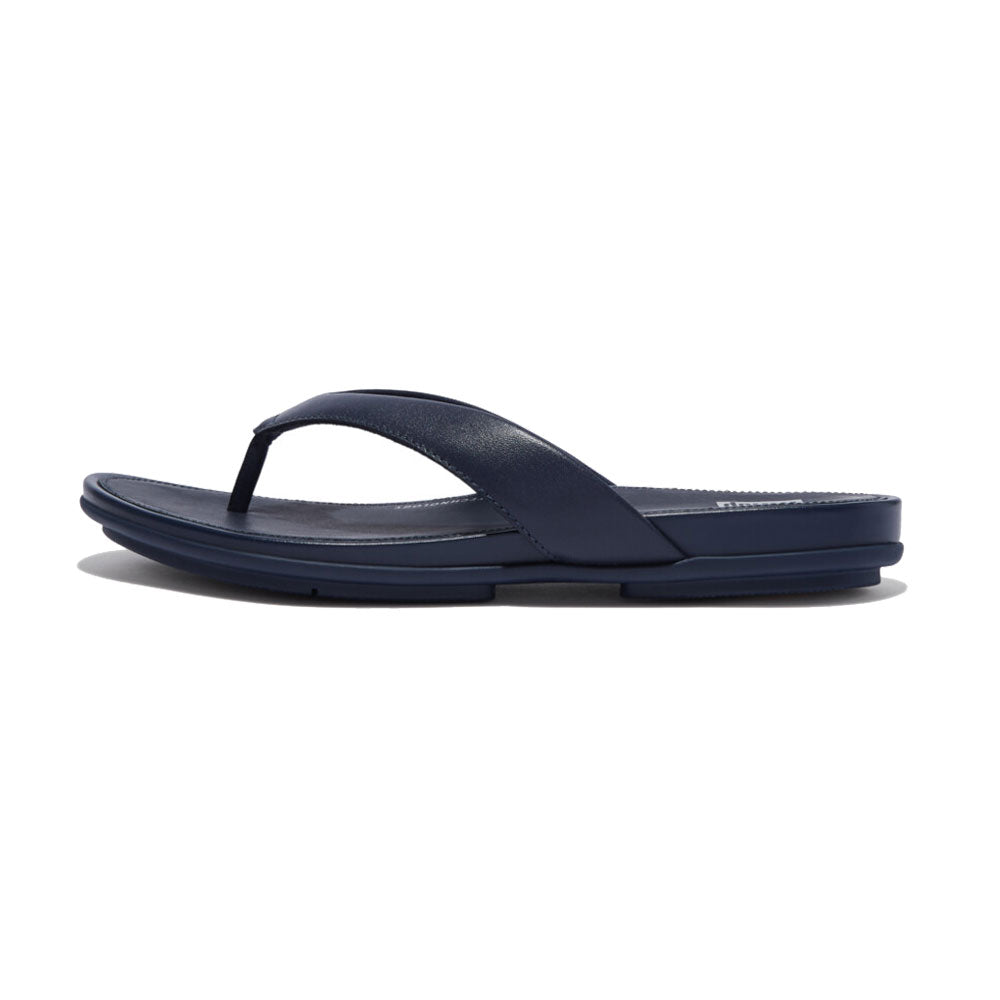 FitFlop Gracie Comfortable Flip Flop Sandals for Women - Midnight Navy | Arch Support & Cushioned Footbed | Perfect for Beach, Pool & Summer Walking
