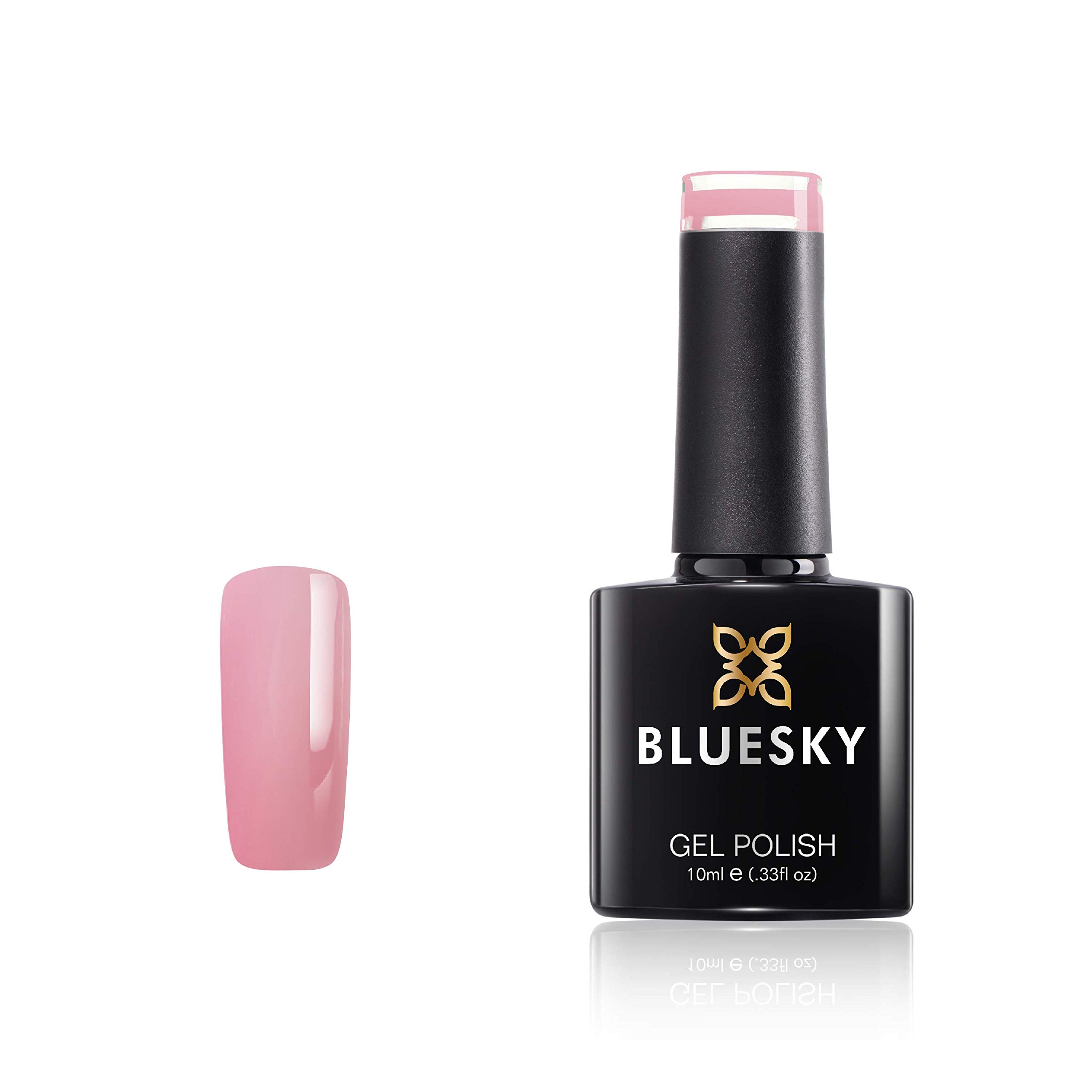 Bluesky Gel Nail Polish - Dolly Mixture Pastel 03 Light Pink | Long Lasting Chip Resistant UV/LED Nail Gel | 10ml Bottle | Perfect for Spring Nails, Bridal Manicures & Everyday Wear