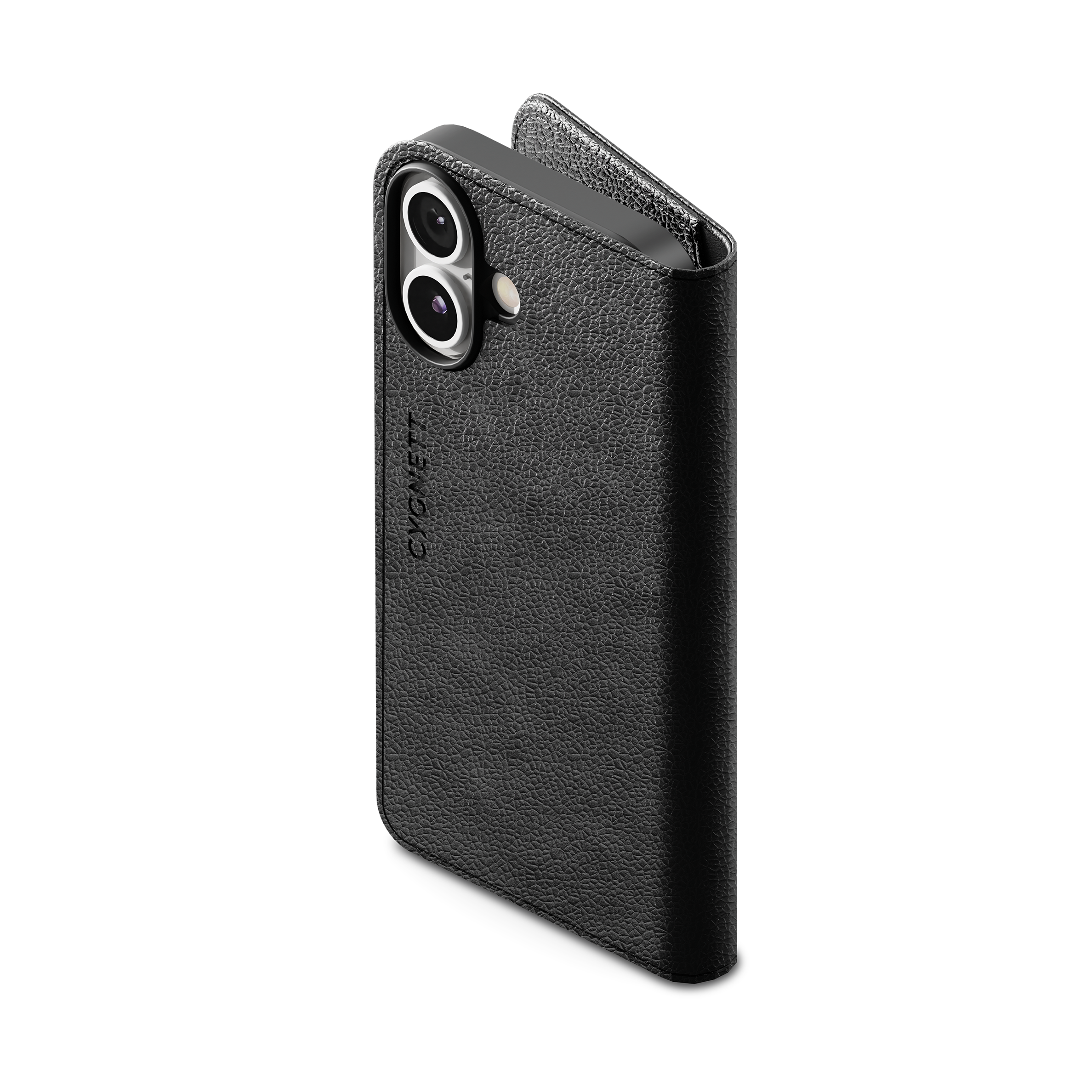 Premium Leather Wallet Case for iPhone 16 - Slim RFID Blocking Phone Cover with Card Slots | Perfect for Everyday Use, Travel & Business Meetings