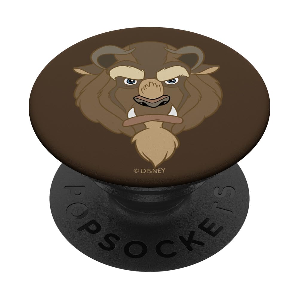 Disney Beauty and The Beast PopSockets PopGrip - Swappable Phone Grip & Stand for iPhone, Samsung, Smartphones - Perfect for Fans, Gifts, and Everyday Use