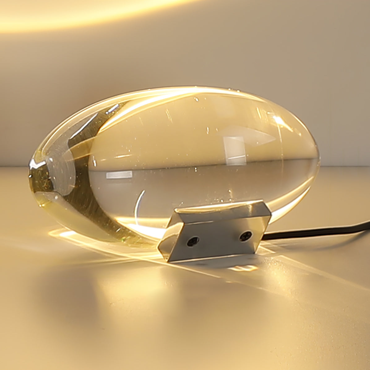 Atman Modern LED Table Lamp with USB Port - Adjustable Brightness for Bedroom, Living Room & Office Desk