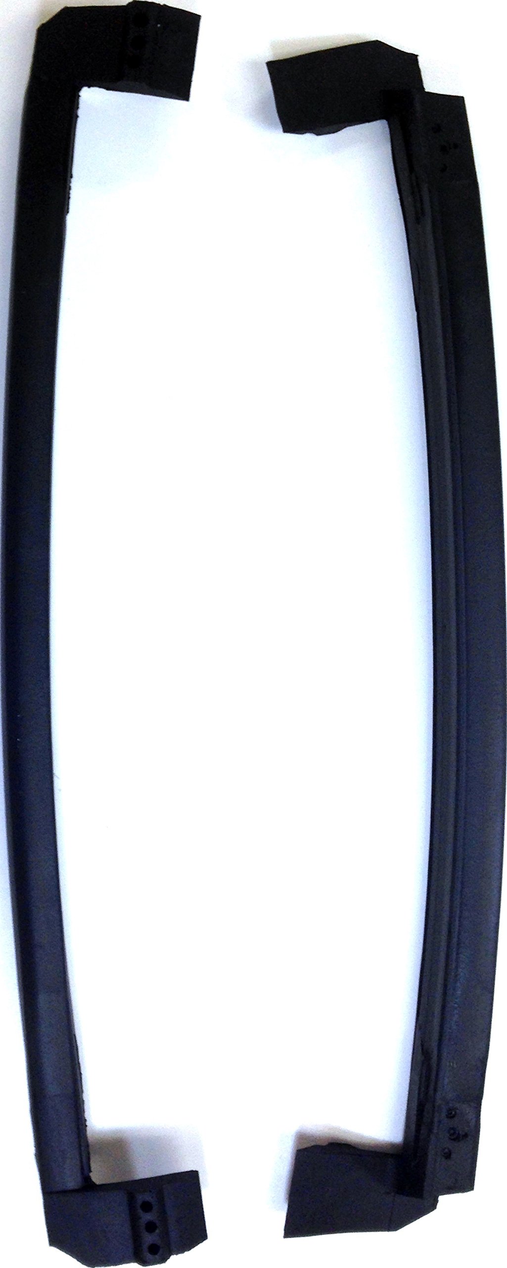 APDTY 141012 T-Top to Door Glass Weatherstrip Kit - Left & Right Side Replacement for Improved Car Door Seal | Perfect for Classic Car Restoration & Weatherproofing
