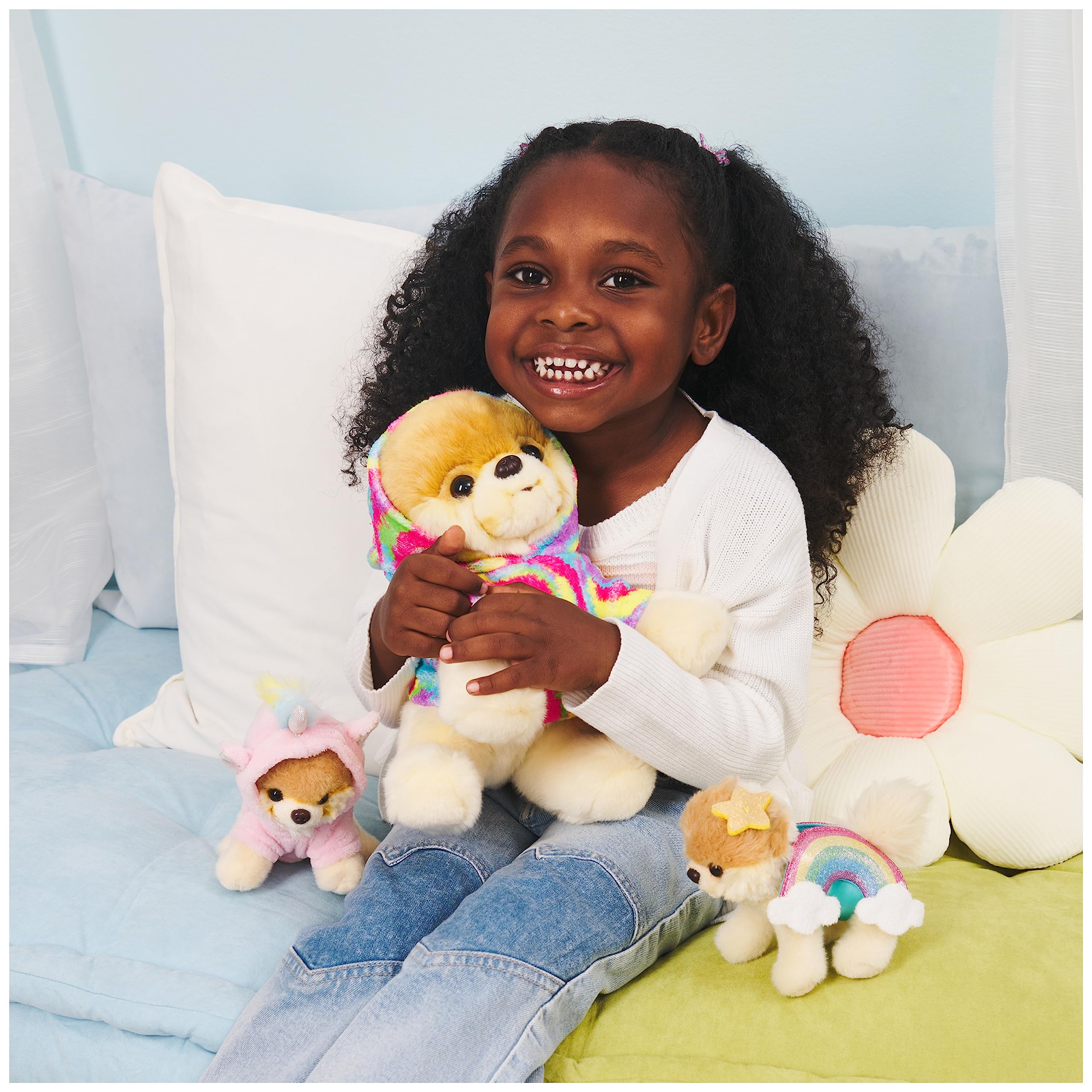 GUND World’s Cutest Dog Boo Itty Bitty Boo Unicorn Stuffed Animal Plush Toy, 5