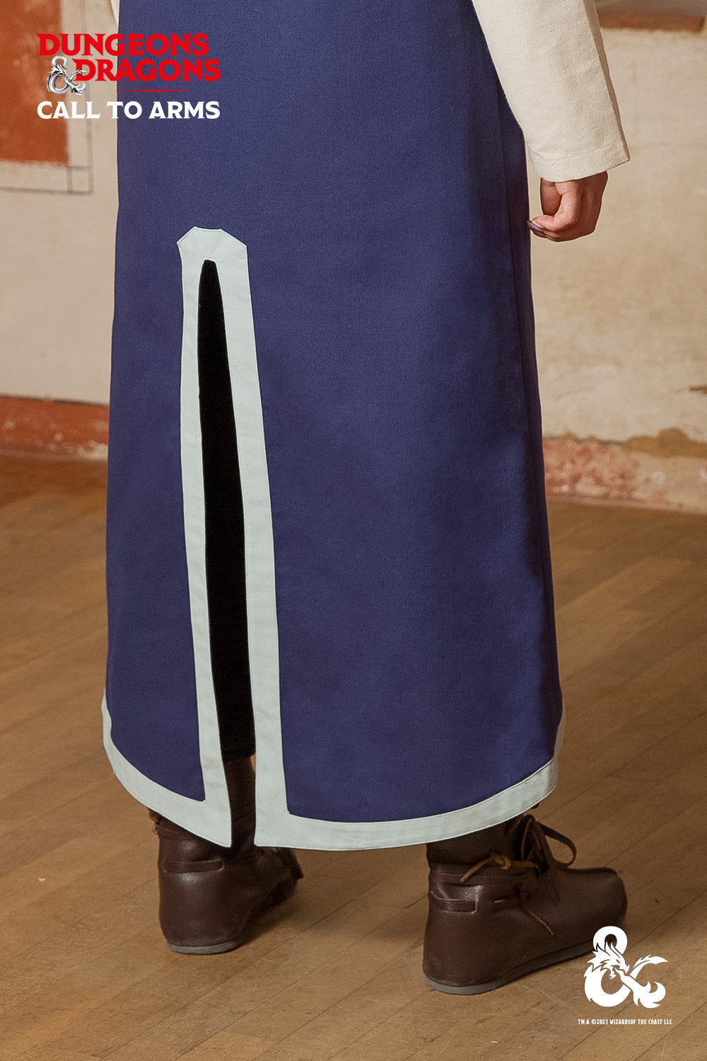 Dungeons & Dragons Cleric Tabard - Blue & Ice Blue Costume for Cosplay, LARP & Fantasy Roleplaying Games | Perfect for D&D, Halloween & Renaissance Faires