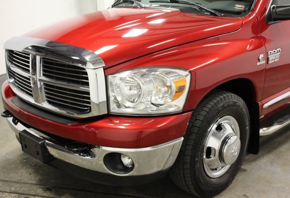 Clear Lens Fog Lights with White LED Bulbs - Compatible with Dodge RAM 1500/2500/3500 - Durable Cover & Wire - Perfect for Off-Roading, Night Driving & Foggy Conditions