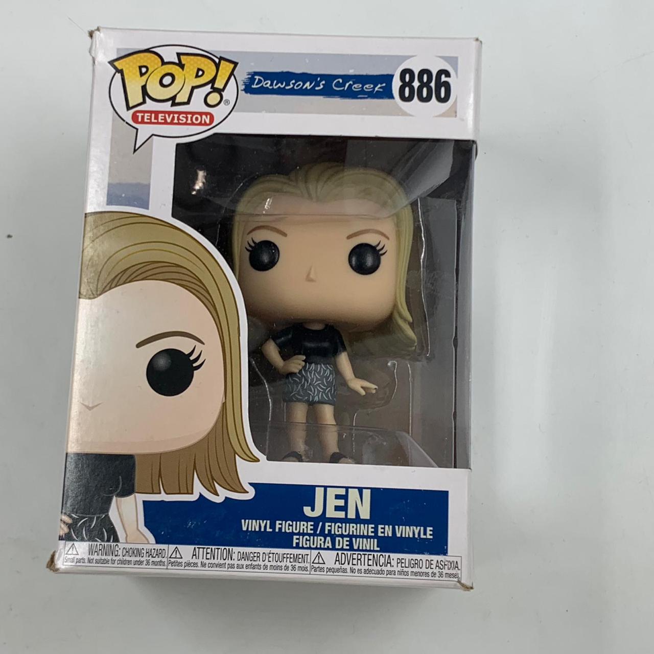 Dawson's Creek Jen Lindley #886 Pop Vinyl Figure Collectible - Perfect for TV Show Fans, Pop Culture Collectors & Home Office Decor