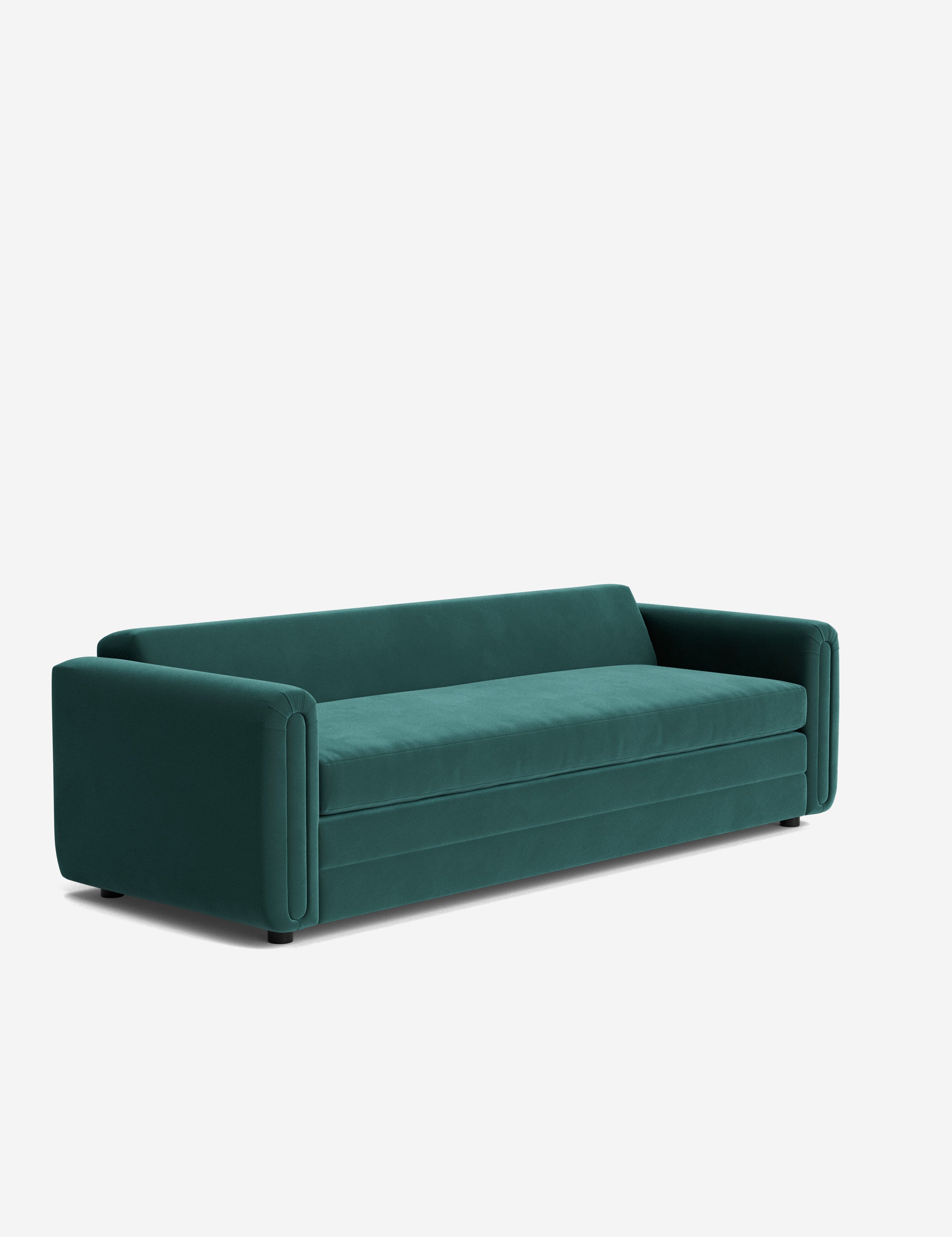 Eleanor Sofa - Modern Comfortable Couch for Living Room, Lounge & Office - Soft Fabric Upholstery with Sturdy Wooden Frame - Perfect for Relaxing, Entertaining & Small Spaces