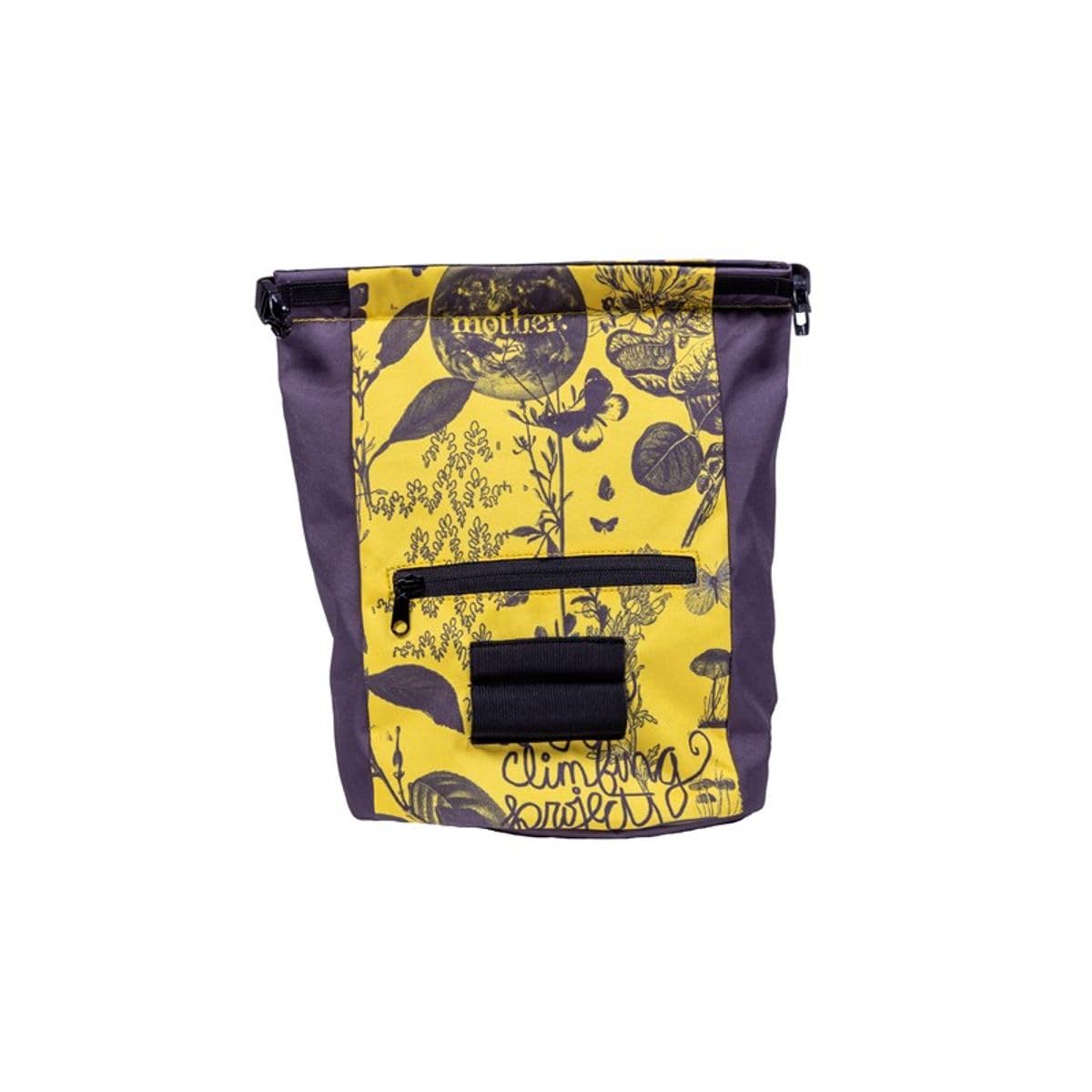 EVOLV Chalk Bucket for Rock Climbing & Bouldering - Premium Chalk Holder with Belt Loop - Yellow - Perfect for Gym Training & Outdoor Climbing Adventures