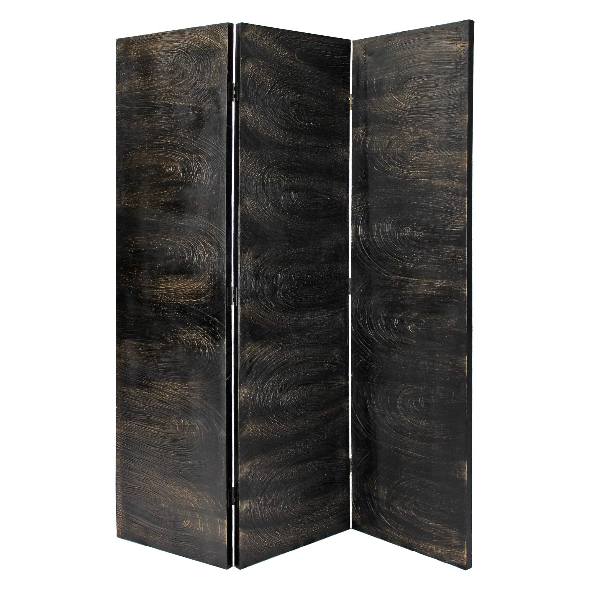 Large Brown Screen Gems Room Divider - Freestanding Privacy Partition for Home, Office & Studio - Perfect for Creating Separate Spaces in Living Rooms, Bedrooms or Workspaces