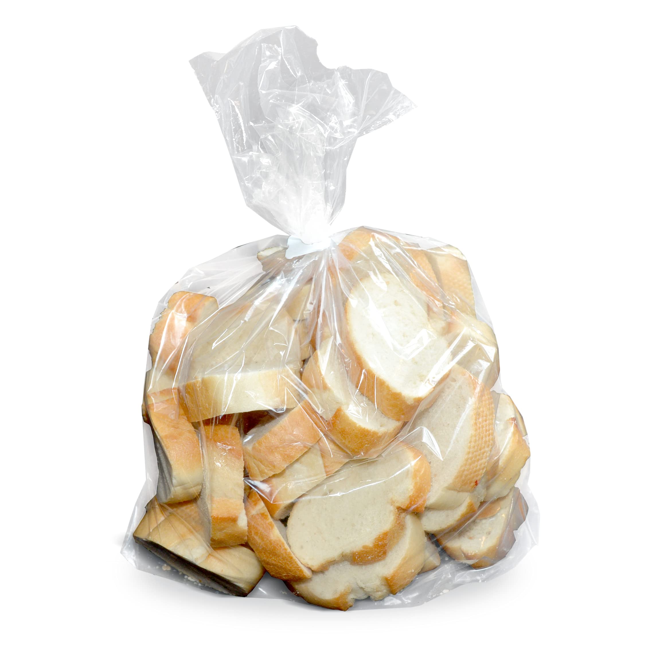 APQ 500 Pack Jumbo Gusseted Poly Bags 12x8x24 - Large Clear Expandable Side Gusset Bags 1.5 Mil Thickness for Industrial, Food Service & Healthcare | Perfect for Storage, Shipping & Packaging Needs