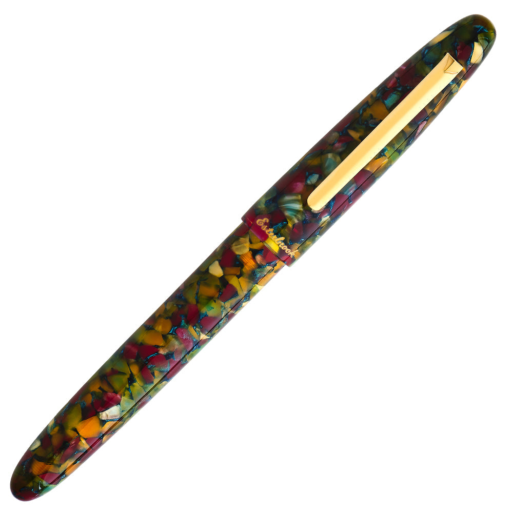 Esterbrook Estie Gold Rollerball Pen - Botanical Gardens Design - Premium Writing Instrument for Office, Journaling & Gift Giving