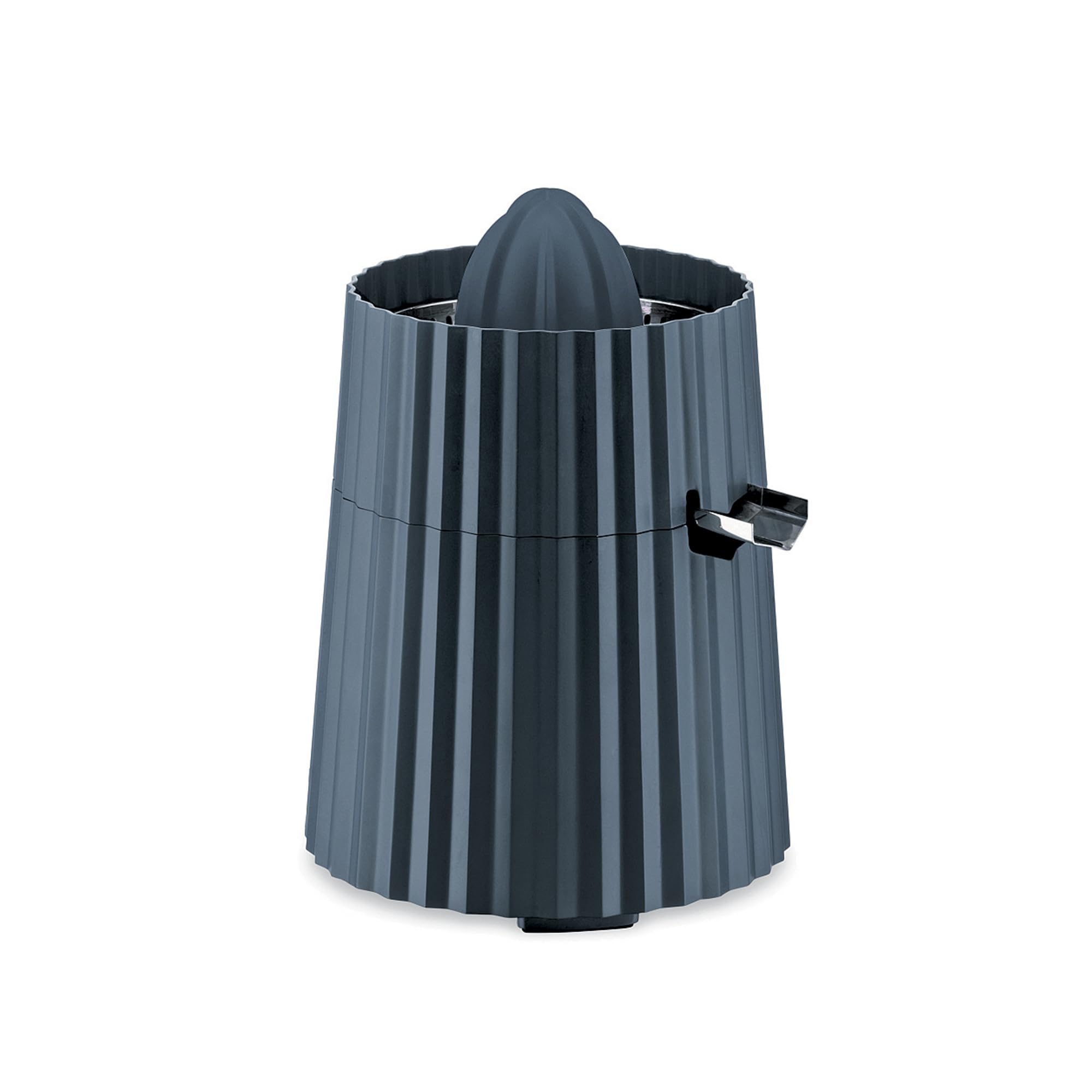 Alessi Plissé MDL07G/USA Electric Citrus Juicer - 85W Grey Thermoplastic Resin Squeezer with US Plug | Perfect for Kitchen, Bar & Breakfast Use