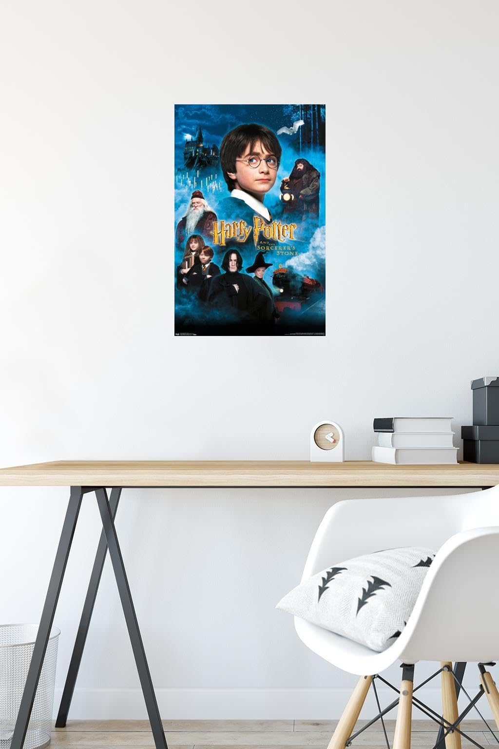 Trends International Harry Potter and the Sorcerer's Stone Wall Poster - 14.725 x 22.375 Inches Premium Unframed Movie Decor - Perfect for Bedroom, Dorm Room, and Office Decoration