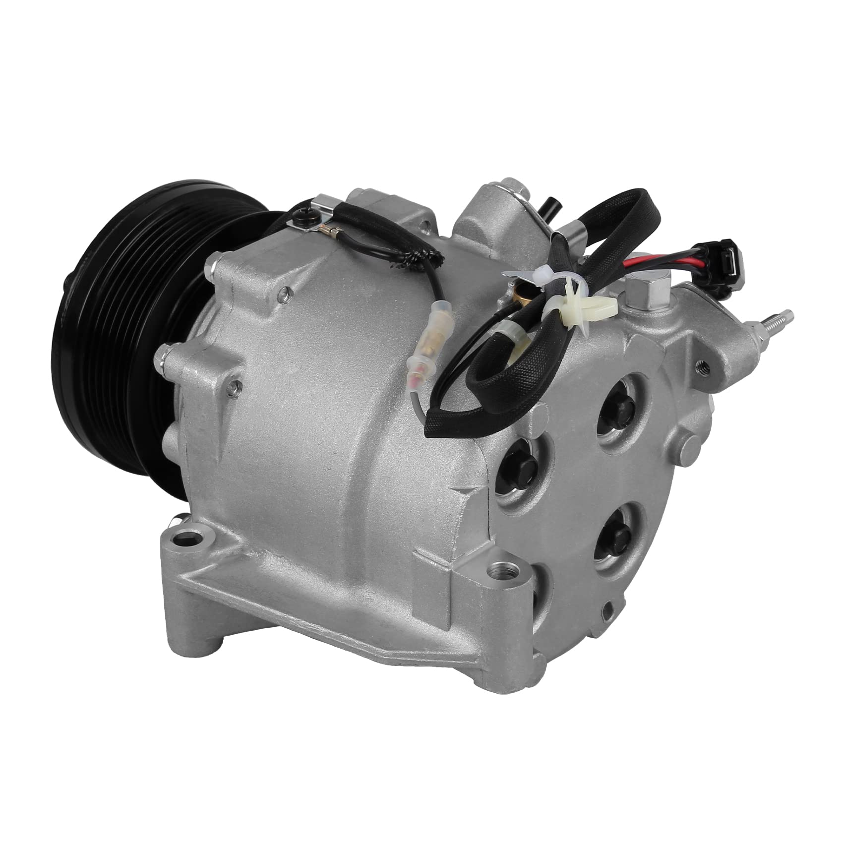 High Performance AC Compressor with Clutch for 2006-2011 Honda Civic 1.8L | 3-Pin Plug Replacement | Perfect for Summer Cooling & Auto AC Repair