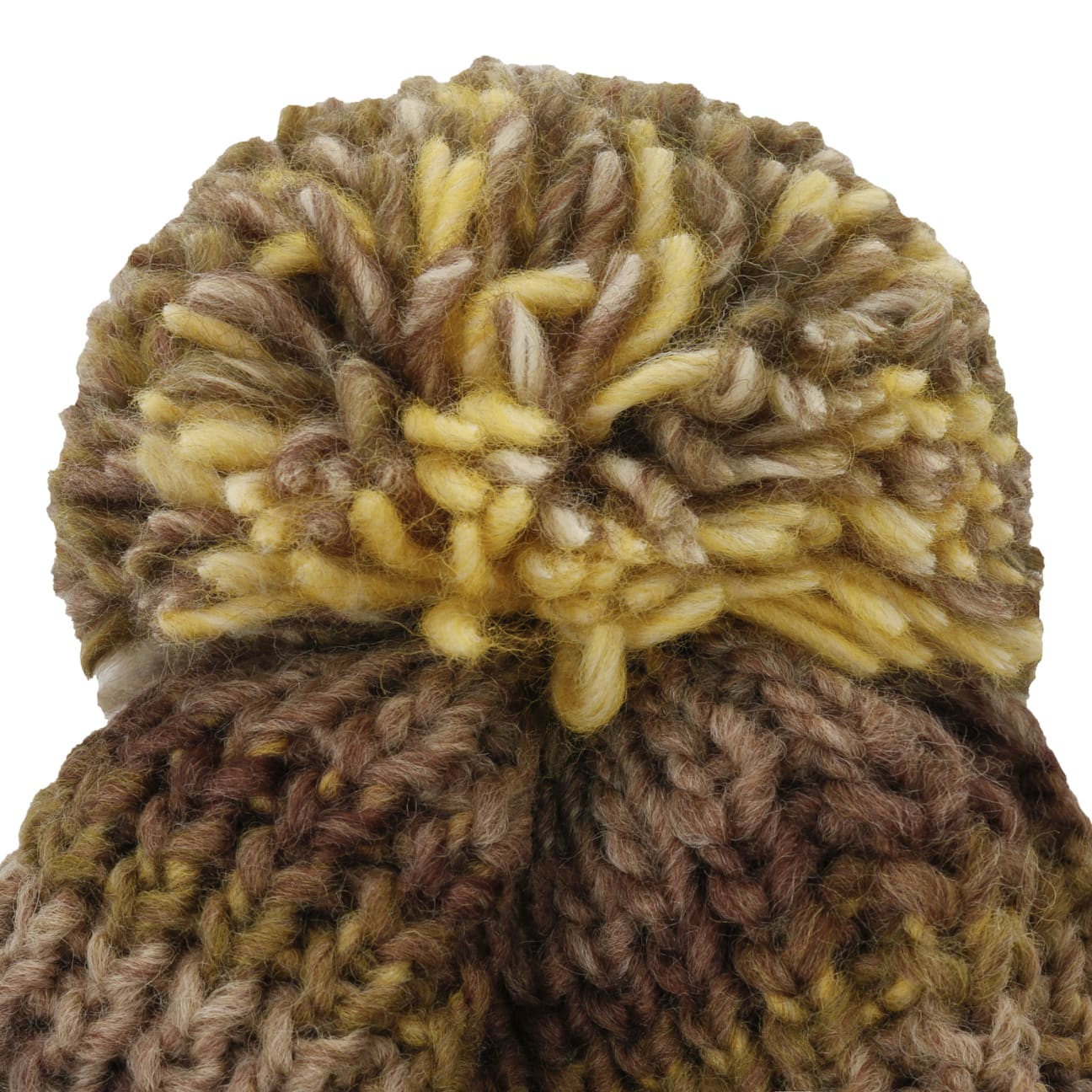 Lierys Finja Bobble Hat - Warm Winter Knit Beanie for Women & Men - Cozy Cable Knit Pom Pom Hat for Cold Weather - Perfect for Skiing, Snowboarding & Outdoor Activities