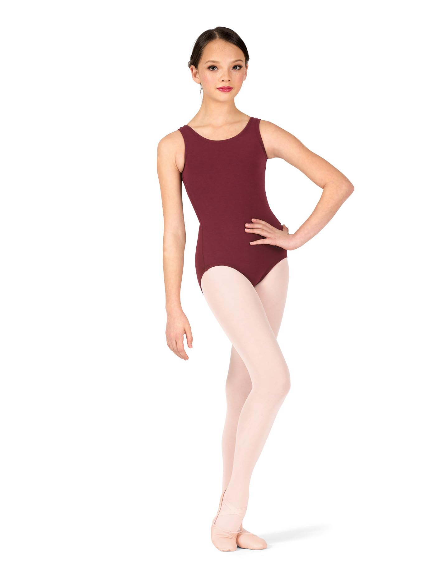 Girls Cotton Tank Leotard for Dance, Gymnastics & Ballet - Comfortable Stretch Performance Wear for Kids & Toddlers - Perfect for Recitals, Practice & Costumes