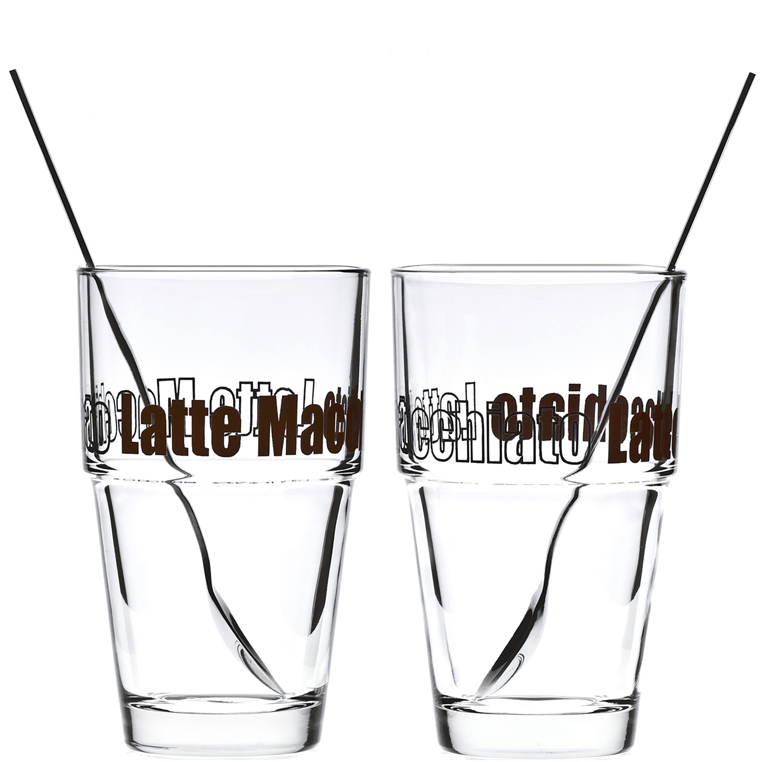 Leonardo 42555 - Set of 4 Pieces: 2 Solo LM Cups + 2 Spoons - Perfect for Camping, Picnics & Outdoor Dining