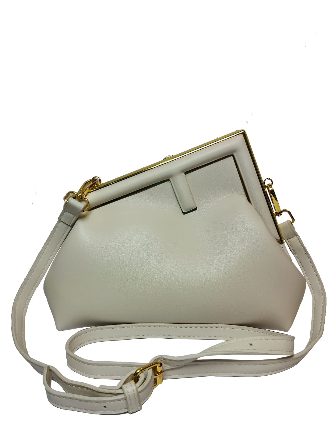Trendy Women's Crossbody Shoulder Bag - Stylish & Lightweight Handbag for Everyday Use (White, One Size) | Perfect for Work, Travel & Casual Outings