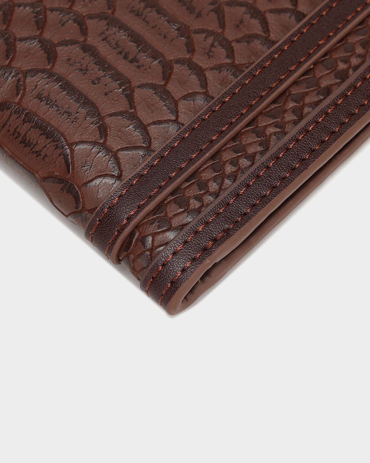 Premium Apollo 1 Genuine Leather Wallet in Chocolate Brown - Slim RFID Blocking Bifold Wallet for Men, Perfect for Everyday Carry & Business Travel