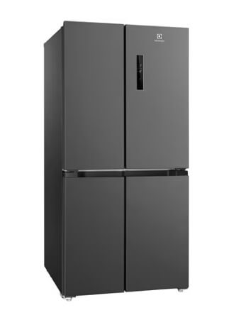 Electrolux EQE4900A B 496L UltimateTaste 700 French Door Refrigerator - Energy Efficient Stainless Steel Smart Fridge for Modern Kitchens & Large Families