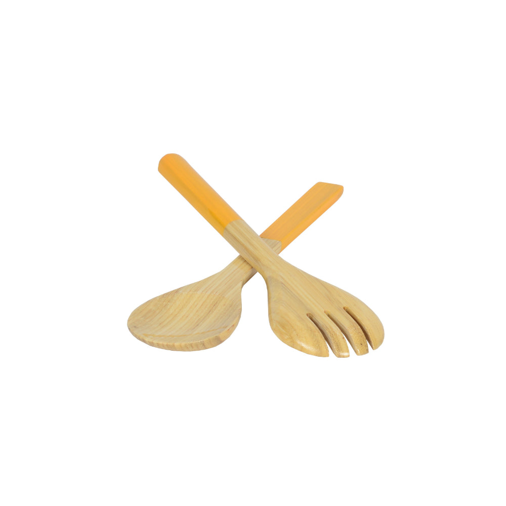 Albert L. Punkt Small Salad Serving Set - Stainless Steel Salad Tongs & Spoon for Fresh Greens, Pasta, Fruit - Perfect for Dinner Parties, BBQs, and Healthy Meal Prep