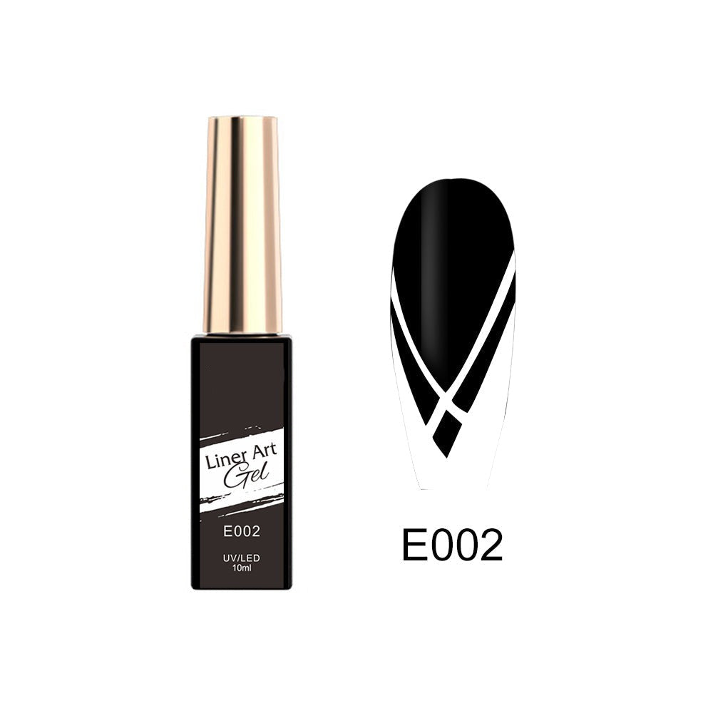 Premium Liner Art Gel - Waterproof & Smudge-Proof Eyeliner for Long-Lasting Makeup | Perfect for Everyday Wear, Special Occasions & Professional Makeup Artists