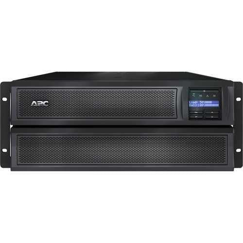 APC SMX2000LV Smart-UPS 2000VA Rack/Tower UPS with LCD Display, 100-127V Input - Reliable Backup Power for Servers, Network Equipment & Home Office