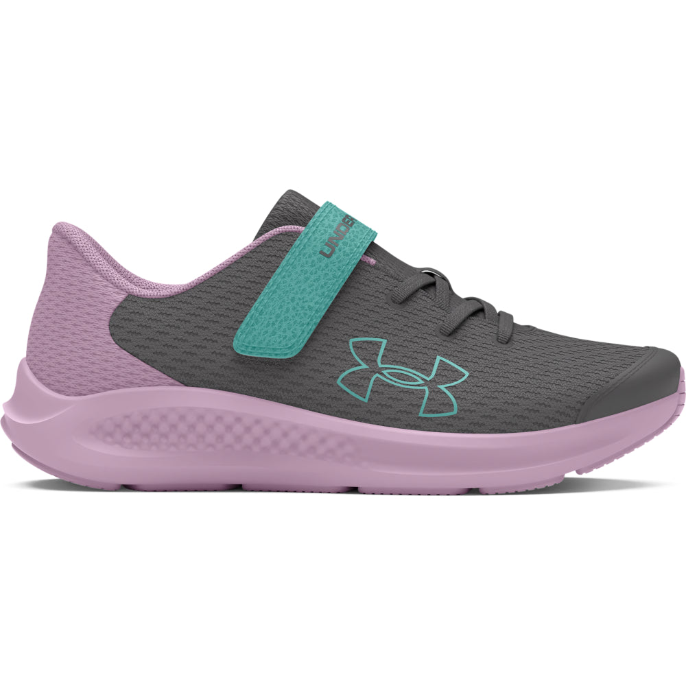 Under Armour Kids Pursuit 3 Running Shoes for Girls - Lightweight Athletic Sneakers for School, Sports & Outdoor Play