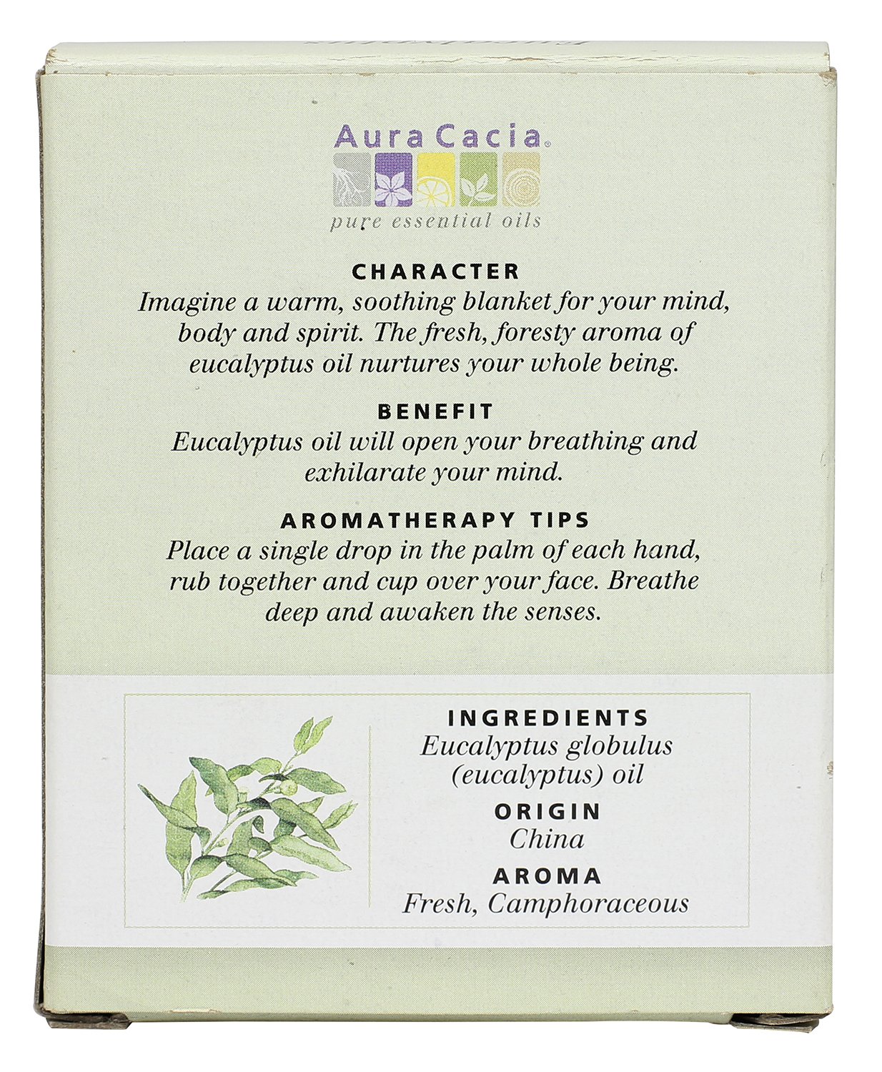 Aura Cacia Pure Eucalyptus Essential Oil - 0.5 fl oz (Pack of 24) | Aromatherapy, Diffuser, Massage & DIY Skincare | Stress Relief & Respiratory Support