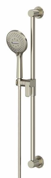 3-Function Handheld Shower Head with 29-Inch Adjustable Slide Bar - Brushed Nickel Finish (RIOBEL 5163BN) - Perfect for Bathroom Renovation & Spa-Like Shower Experience