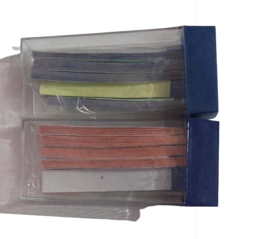 APEX Labs™ Litmus Paper Test Strips - 100 Red & 100 Blue pH Testing Strips for Science Experiments, Water Quality Testing & Home Chemistry Kits