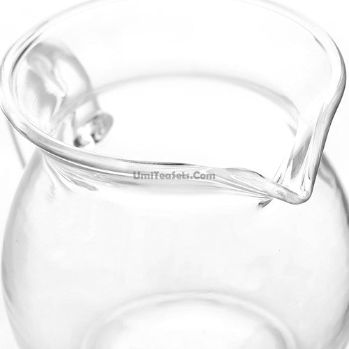 Premium Thick Glass Fair Cup - 12oz Clear Drinking Glass for Coffee, Tea, and Cold Beverages - Perfect for Home, Office, and Restaurant Use