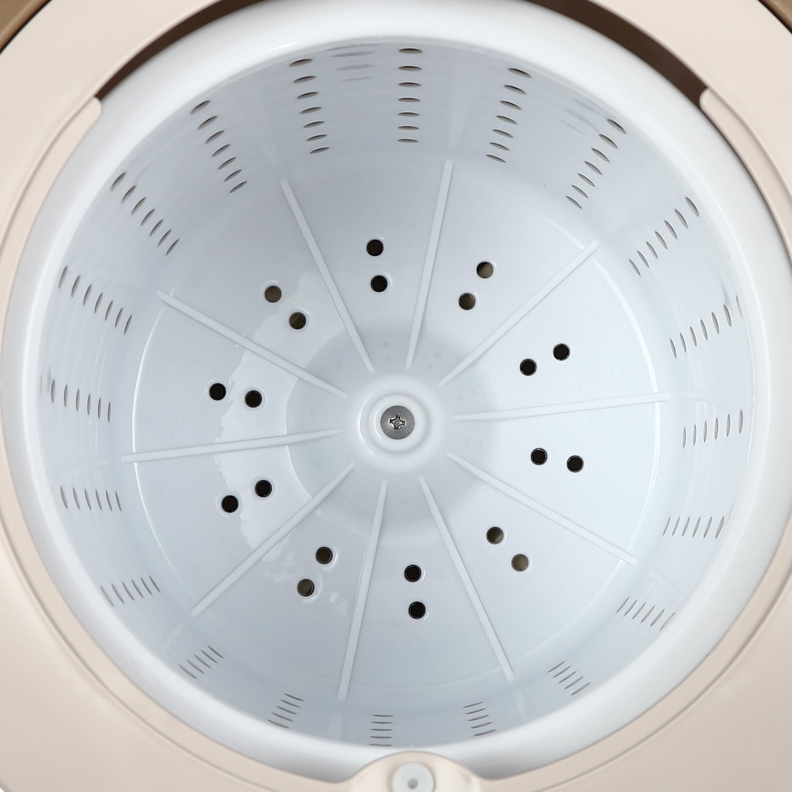 Gdrasuya10 Manual Clothes Dryer - Non-Electric Portable Laundry Spinner with Foot Pedal - Large Capacity Compact Spin Dryer for Travel, Camping & Emergency Use - Perfect for Apartments, RVs & Off-Grid Living