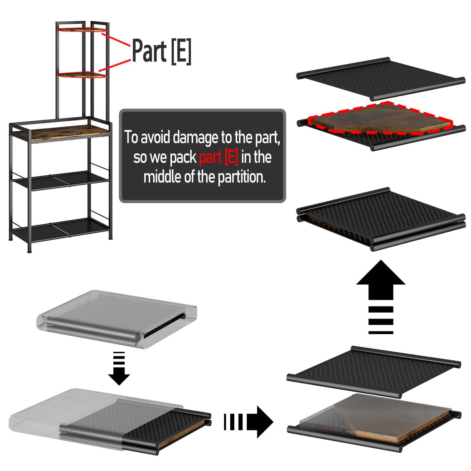 GILLAS 5-Tier Metal Corner Bookshelf - Freestanding Tall Storage Shelf Organizer for Living Room, Bedroom, Office - Rustic Industrial Style Space-Saving Solution | Perfect for Small Apartments & Home Decor