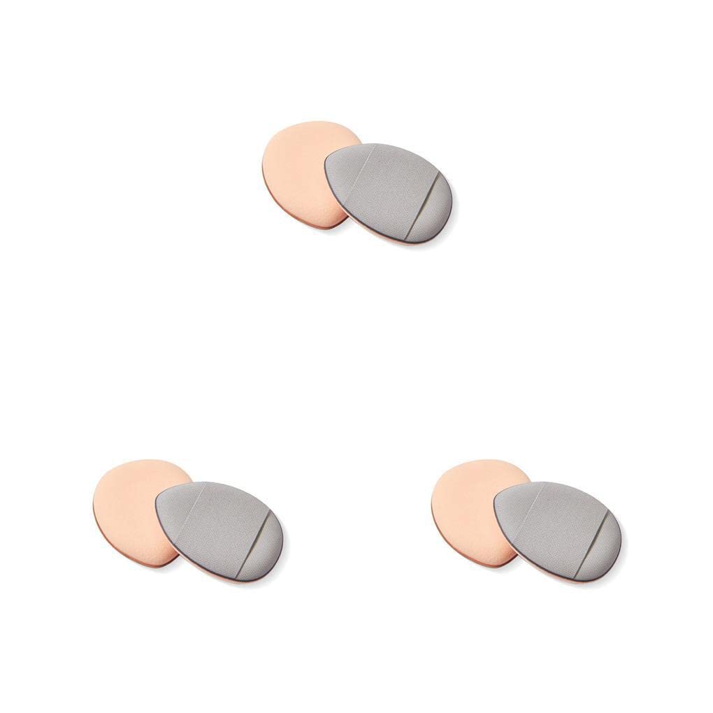 Allayu 3-Piece Makeup Sponge Set - Soft Blending Puff for Liquid & Powder Foundation, Concealer & Cream Blush - Wet or Dry Use - Ideal for Flawless Makeup Application at Home or On-the-Go